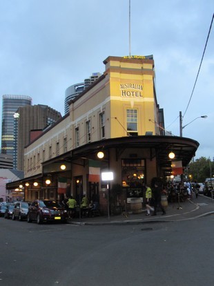 Sydney - parcours The Rocks - Australian Hotel