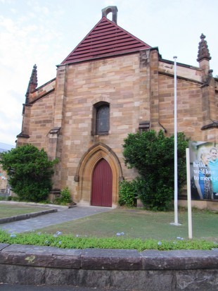 Sydney - parcours The Rocks - Garrison Church