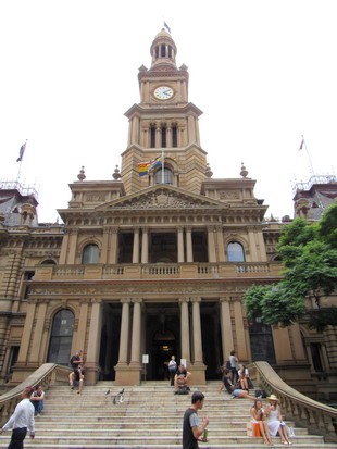 Sydney - parcours The Rocks - Town Hall