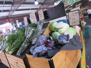 Melbourne - Queen Victoria Market - cabbage