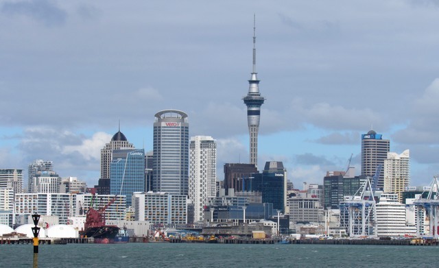 Auckland - vue de la ville