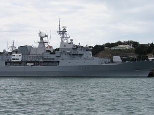 Auckland - Devonport - bateau militaire