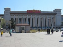 Pékin - Place Tian'anmen - Musée National de Chine