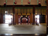Tokyo - Nikko National Park - Toshogu Shrine - the inside of a building