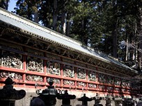 Tokyo - Nikko National Park - Toshogu Shrine - wall