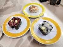 Tokyo - Quartier de Shibuya - Genki Sushi - sushi #3