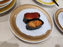 Tokyo - Shibuya District - Genki Sushi - sushi #5