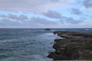 Oahu - Laie Point - view on the sea