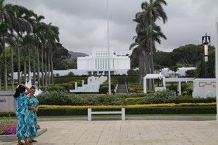 Oahu - Laie - temple mormon