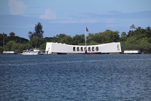 Hawaii - Oahu - Pearl Harbour - USS Arizona Memorial
