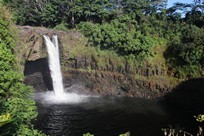 Big Island - Rainbow Falls - water fall