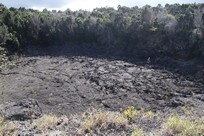 Big Island - Volcanoes National Park - Chain of Craters Road - Luamanu Crater