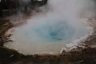 Yellowstone National Park - Madison - Fountain Paint Pot and Lower Geyser Basin - Celestine Pool