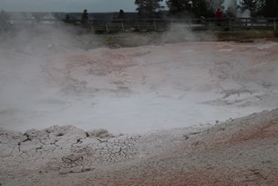Yellowstone National Park - Madison - Fountain Paint Pot and Lower Geyser Basin - Fountain Paint Pot