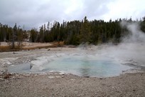 Yellowstone National Park - Norris - Norris Geyser Basin - Back Basin - Crater Spring