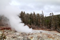 Yellowstone National Park - Norris - Norris Geyser Basin - Back Basin - Steamboat Geyser