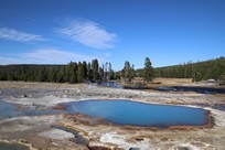 Yellowstone National Park - Old Faithful Village - Biscuit Basin - Black Opal Pool