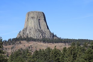 Devils Tower - view from afar