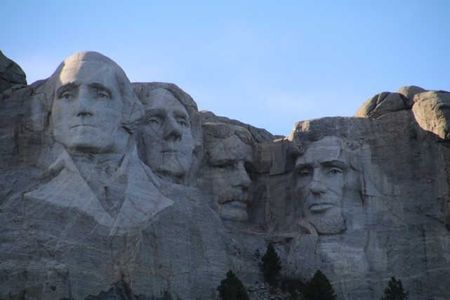 Mount Rushmore - zoomed view